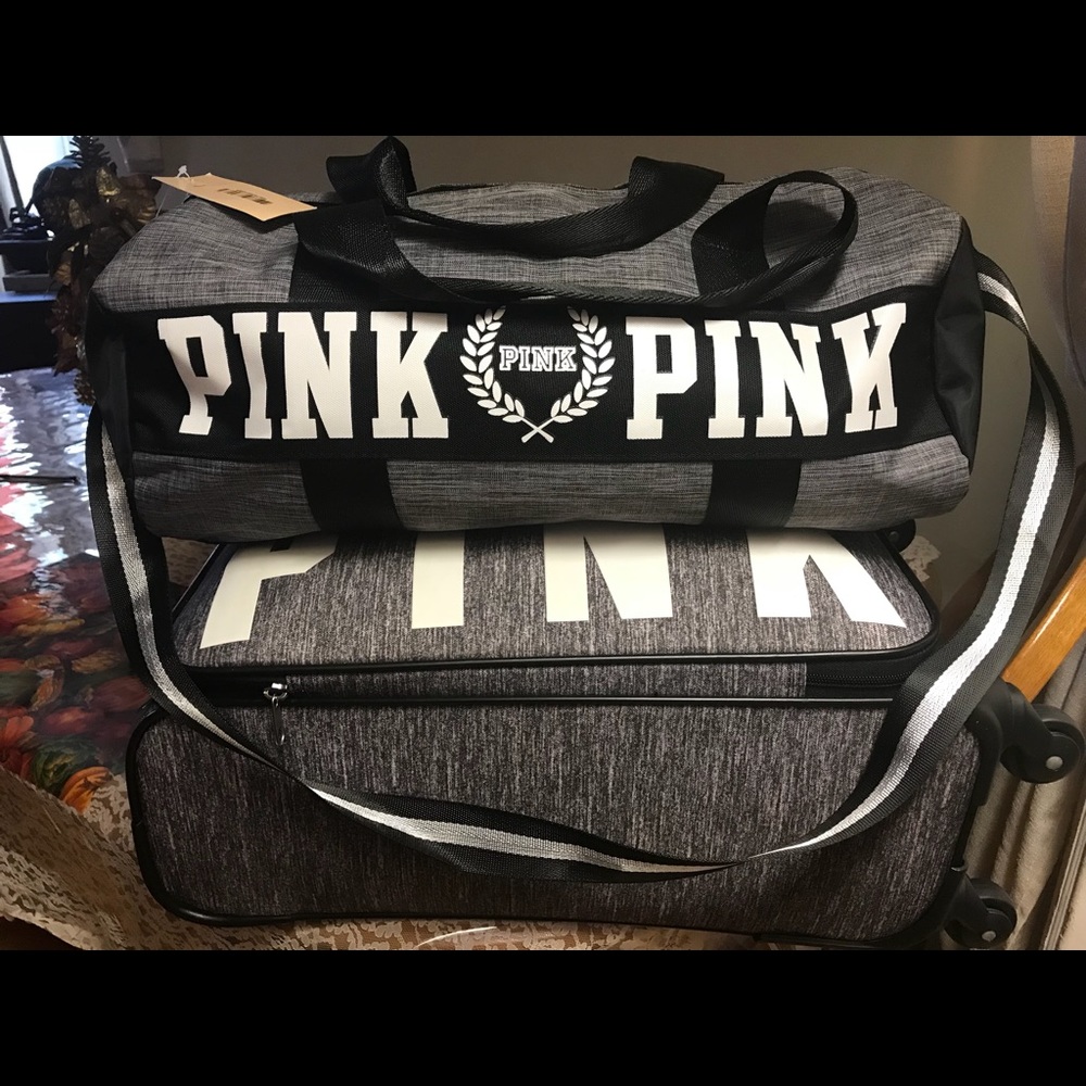 Pink  travel bags!